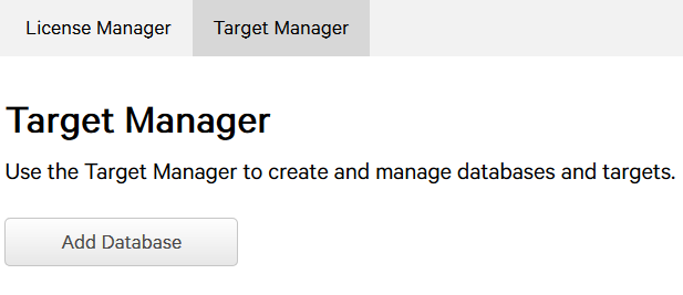 Create a new Database